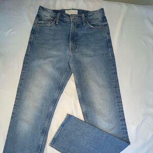 MOTHER Light Blue Men's Straight Jeans